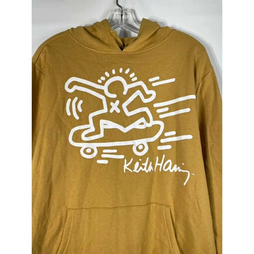 Keith Haring Mens Pullover Skateboarding Hoodie Sweatshirt Medium NWOT - Picture 5 of 8